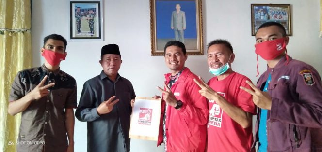 
 Paslon “Damai” Resmi Tunggangi Dukungan DPP PSI Di Pilkada Halbar