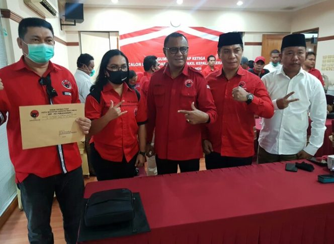 
 PDI-Perjuangan Umumkan Dukungan Lima Paslon, Haltim Masih Misteri