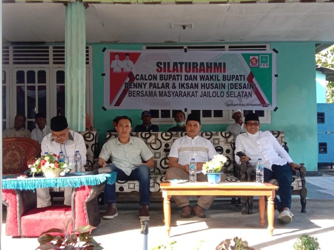 
 Denny-Iksan (Desain) Ditemani Pimpinan Partai Koalisi  (Istimewa)