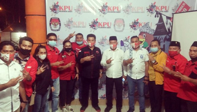 
 Paslon Damai Bersama Dukungan Partai Pengusung