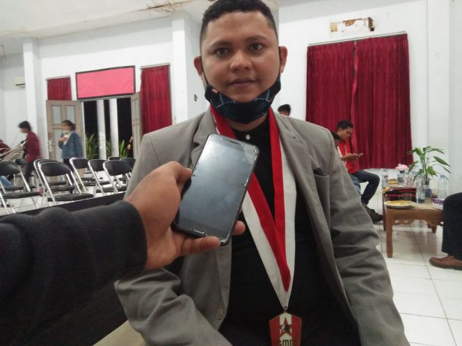 
 Berkunjung Ke Halbar, Ketua DPP GMNI Membuka Kegiatan KTD