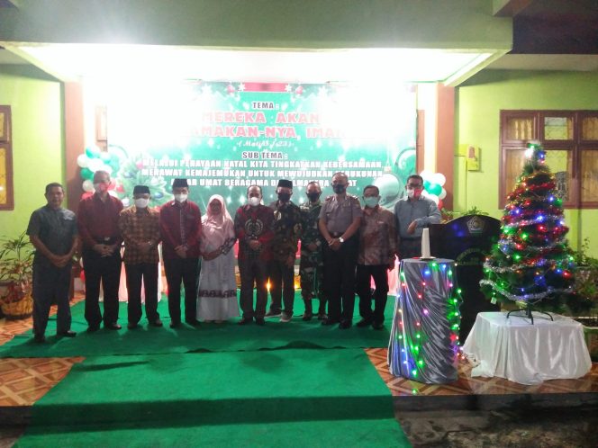 
 Kementrian Agama Halbar Menggelar Perayaan Natal Bersama