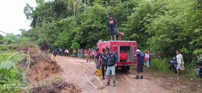 
 Bersama Masyarakat & TNI, Polri. Abdullah: Pembersihan Dilanjutkan Besok Hari