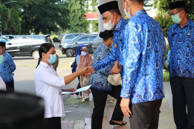 
 Terima SK 80%, Bupati: 64 Cpns Tunjukan Kinerja Yang Profesional