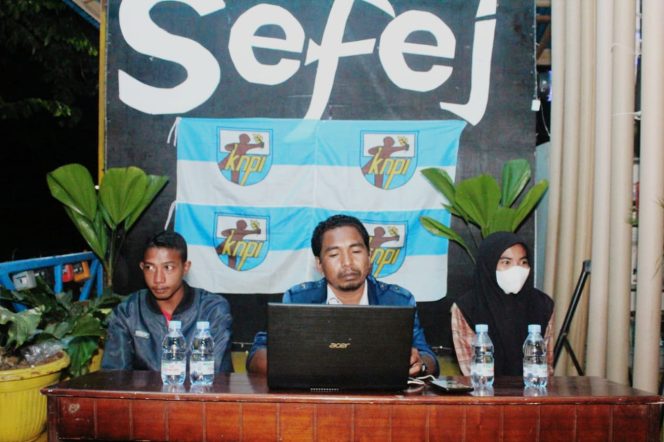 
 Tema : Mengurangi Angka Kemiskinan, KNPI Gelar Curah Gagasan Jelang Hut Haltim Ke-18