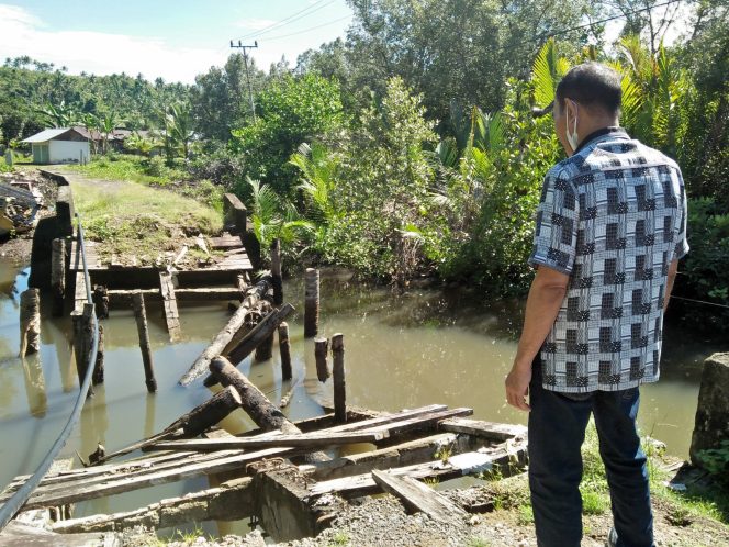 
 Alhamdulillah.! Jembatan Penghubung Desa Bukubualawa & Desa Tauro Dalam Waktu Dekat Siap Dibangun