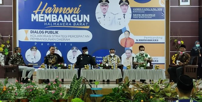 
 Pemda Halmahera Barat Sukses Gelar Dialog Publik