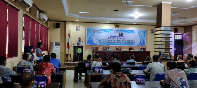 
 Bagian Tata Pemerintahan Halbar Gelar Singkronisasi Program