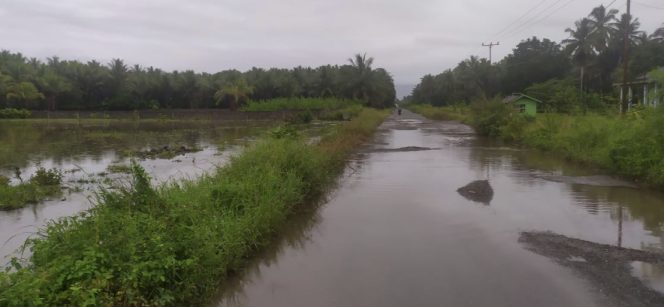
 Dampak Kerugian Akibat Banjir Di Kecamatan Wasilei Timur Mencapai Rp 400 Juta Lebih