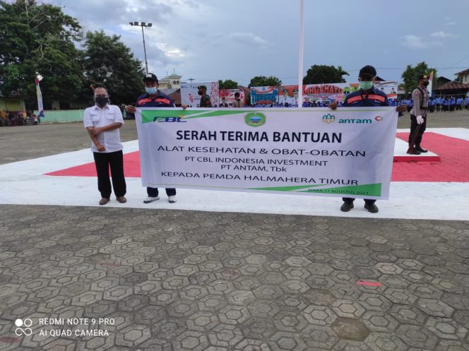 
 Pemda Haltim Dapat Bantuan Dari PT. ANTAM Tbk & PT. CBL Investama Indonesia