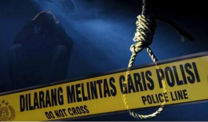 
 Geger.! Pria Dengan Posisi Tergantung Di Temukan Dalam Indekos