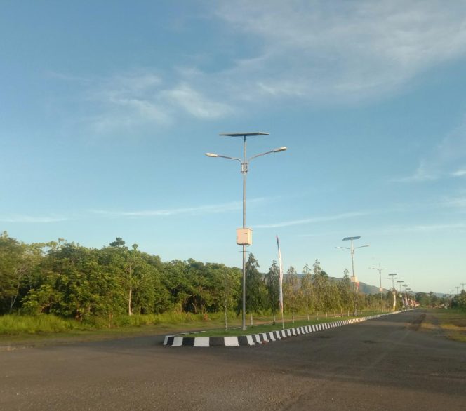 
 Habiskan Rp 9 Milliar, Lampu Jalan Pusat Kota Maba Tidak Ada Manfaat