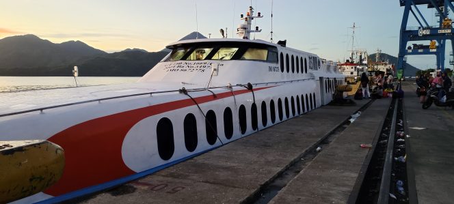 
 Kapal Cepat MV. TRANS JB Akhirnya Berpindah, Ini Penjelasannya?