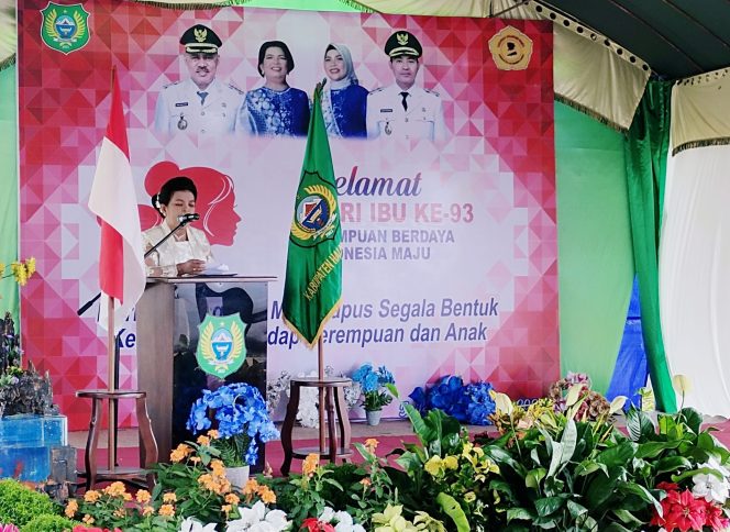 
 Gabungan Organisasi Wanita Halbar Peringati Hari Ibu Ke-93 Tahun