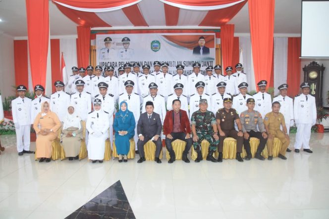 
 Sebanyak 34 Kades Terpilih Resmi Dilantik, Ini Harapan Wakil Bupati