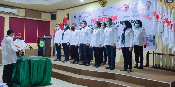 
 Pengurus PMI Kabupaten Halmahera Barat Periode 2021-2026 Resmi Dilantik