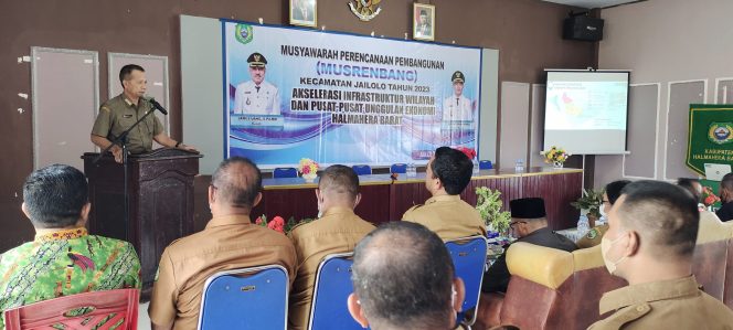 
 Musrenbang Kecamatan Jailolo Resmi Dibuka