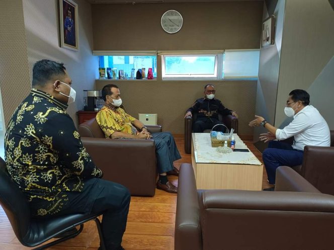 
 Bupati James di-Sambut Direktur Manajemen Penanggulangan Bencana & Kebakaran