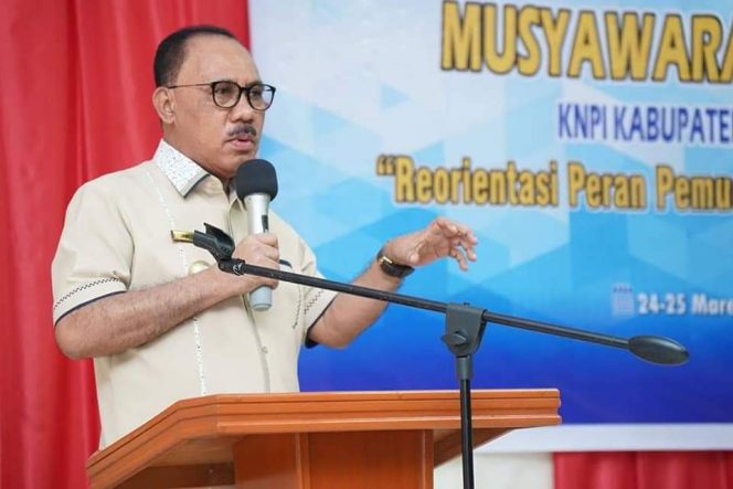 
 Bupati Halmahera Barat Buka Musda KNPI Ke-V