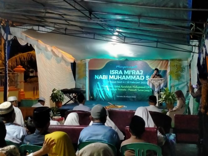 
 Pemuda Tarau Peringati Isra Mi’raj, Camat: Mari Tingkatkan Nilai Islam
