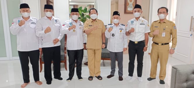 
 Masuk Struktur DPP APDESI RI, Adik Sulung Bupati Halbar di-Sambut Kementerian