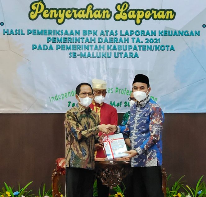 
 SAH! Awal Pemerintahan JUJUR, Halbar Raih WTP BPK