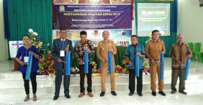 
 Wakil Bupati Halbar Membuka Dengan Resmi Muswil GKPMI ke V