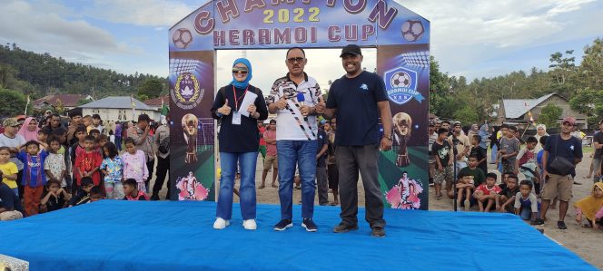 
 Ikram: Heramoi Cup Bakal di Gelar Setiap Tahun, Bupati Respon Baik