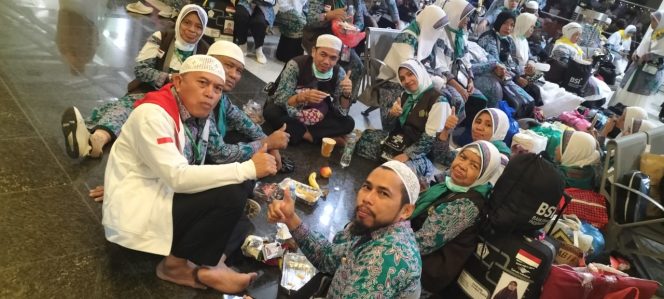 
 Sore Nanti Jama’ah Haji Asal Halmahera Barat Tiba di Makassar