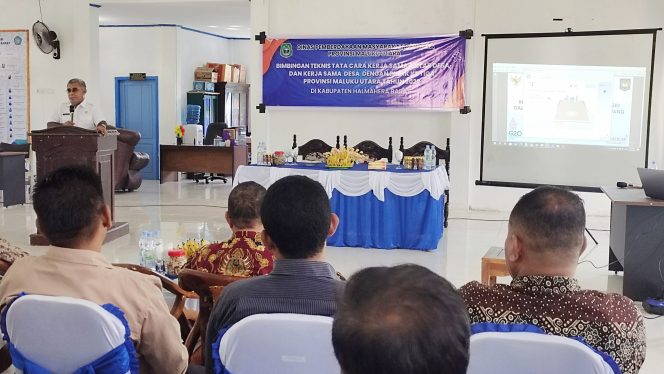 
 DPMPD Provinsi Maluku Utara Gelar Bimtek Kerja Sama Antar Desa