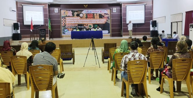 
 Tingkatkan Kemandirian, BPOM Malut Gelar Workshop Program Desa Pangan Aman