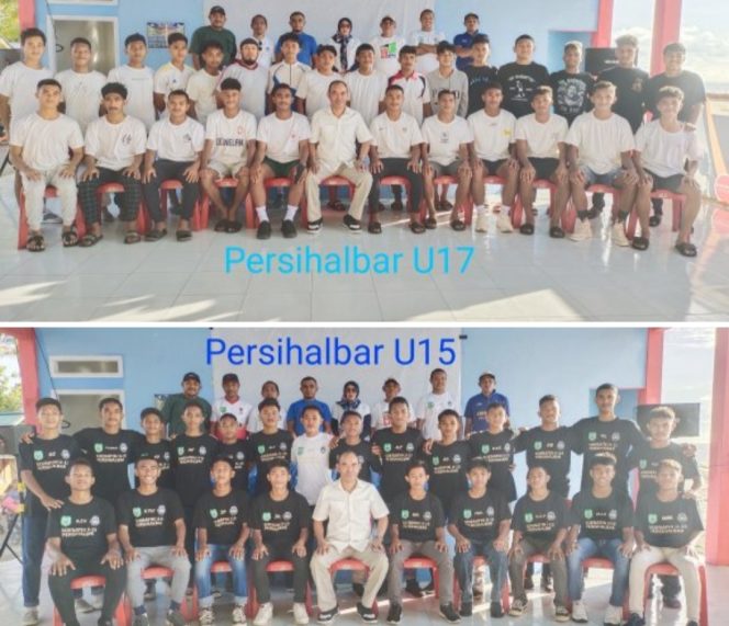 
 Piala Soeratin 2022. Wakil Bupati Melepaskan Pemain Persihalbar U15 & U17