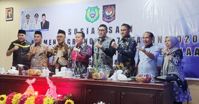 
 Kunjungi Halbar.! Dirjen Bina Keuangan Daerah Sosialisasi Permendagri 77 Tahun 2020