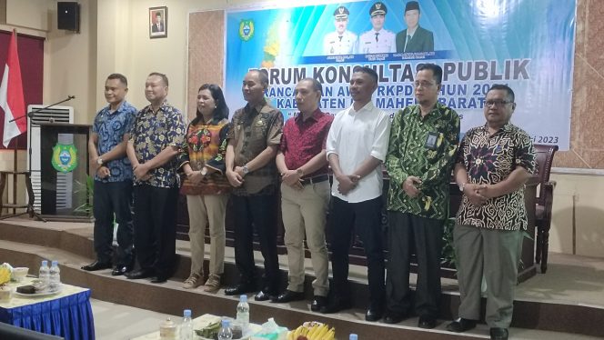
 Wakil Bupati Halbar Buka Forum Konsultasi Publik Ranwal RKPD 2024