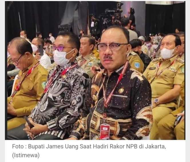 
 Bupati Halbar Hadiri Rakor NPB Tahun 2023