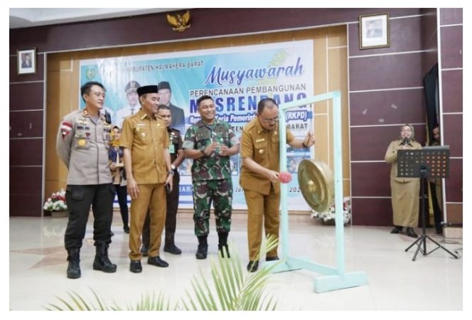
 Bupati Halbar Buka Musrenbang Tingkat Kabupaten Secara Resmi