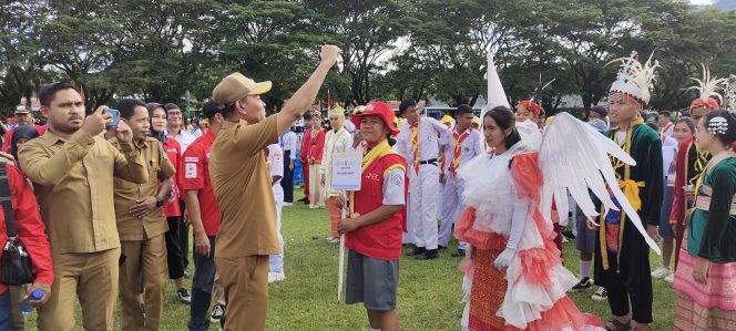
 Wakil Bupati Halbar Resmi Membuka Perkemahan Jumbapas PMI ke V Tahun 2023