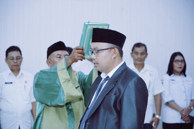 
 Wakil Bupati Halbar Lantik Iksan Dagasuly