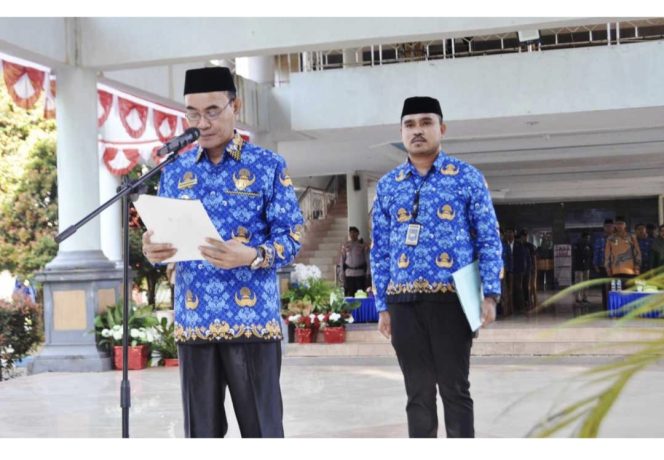 
 Wakil Bupati Halbar Pimpin Upacara Peringatan Hari Sumpah Pemuda