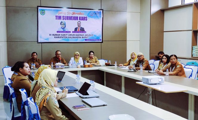 
 Bupati Halmahera Barat Mendukung Penilaian Akreditasi RSUD Jailolo