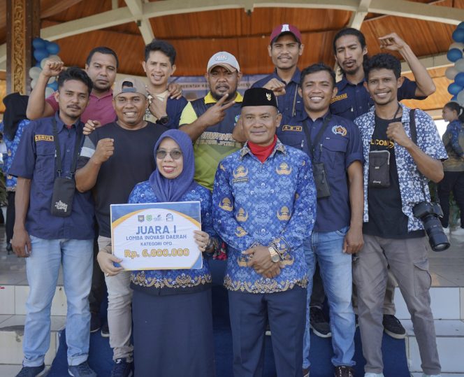
 Perumus Si-Manis dari Bapenda Halbar Keluar Sebagai Juara Inovasi Daerah