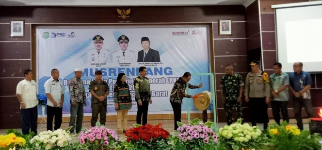 
 Usulan Program Melalui RKPD, Bupati James Buka Musrenbang Kabupaten