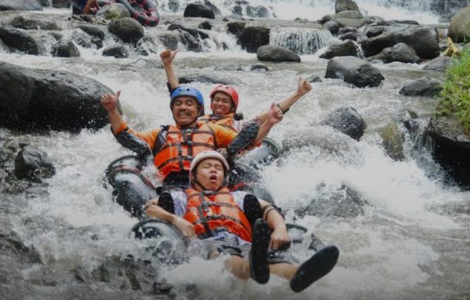 
 Dilaunching Bupati Halbar, “River Tubing” Wisata Tantangan Perdana di Maluku utara