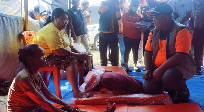 
 Deputi Logpal BNPB Meminta Agar Pemda Halbar Memberikan Pendampingan Bagi Pengungsi Gunung Api
