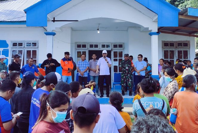 
 Masyarakat Dampak Erupsi Gunung Api Ibu Akhirnya di Pulangkan