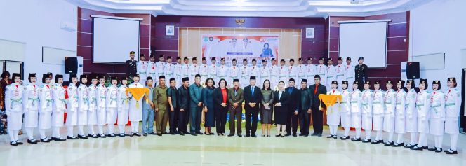 
 Sebanyak 45 Calon Paskibraka Halmahera Barat Resmi Di Kukuhkan