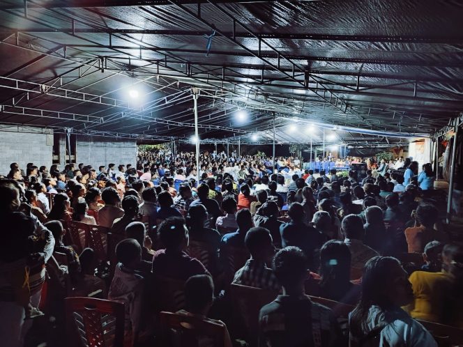 
 Perdana! Ribuan Masyarakat Padati Kampanye Terbuka JUJUR