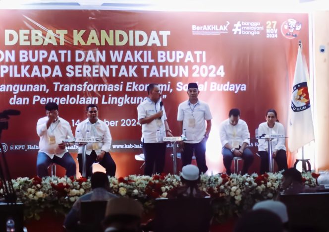
 Paslon JUJUR Tampil Memukau Pada Debat Kandidat