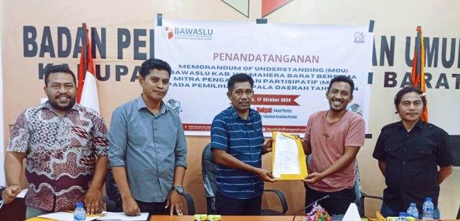 
 Merasa di Rugikan, PWI Halbar Batalkan MoU Dengan Bawaslu Halbar