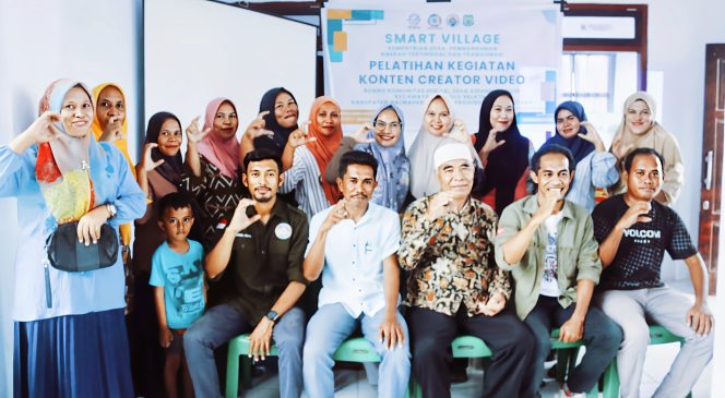 
 Kolaborasi, RKDD Sidangoli Dehe Menggelar Pelatihan Konten Creator Video